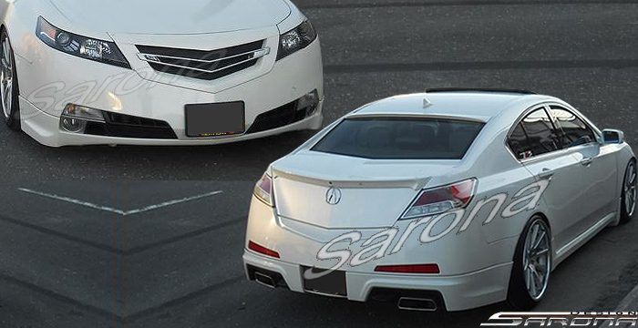 Custom Acura TL  Sedan Body Kit (2009 - 2011) - $1490.00 (Part #AC-024-KT)